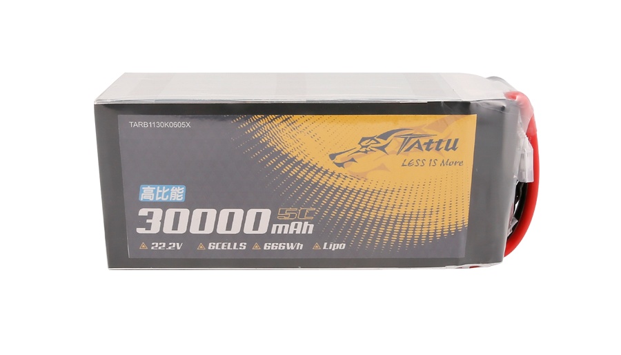 TATTU NMC811軟包30000mAh無人機(jī)電池