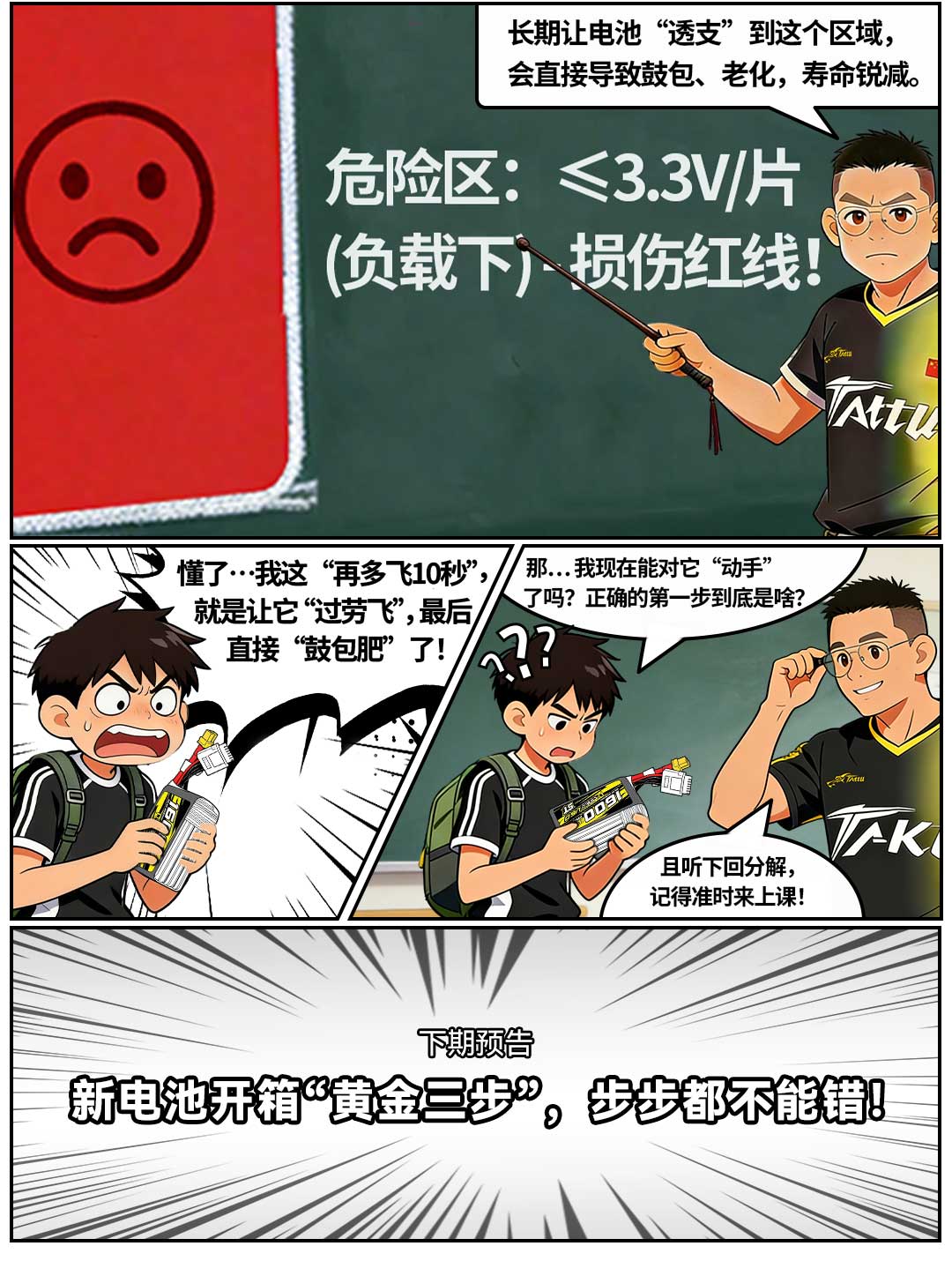 認(rèn)識(shí)穿越機(jī)電池幾大核心參數(shù)！